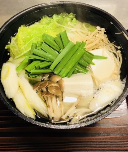 「湯豆腐 始めました(♥ω♥*)」