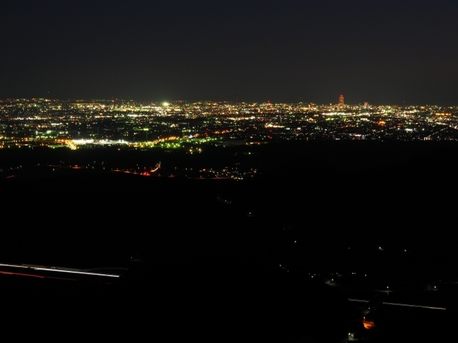 「車で行ける夜景がきれいな場所♪」