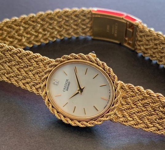 SEIKO クレドール 金無垢18K 腕時計 - 腕時計(アナログ)
