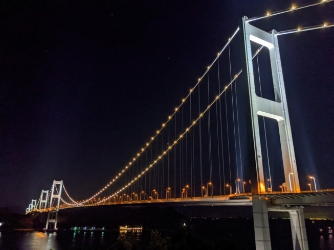 しまなみ海道「夜景をスマホで撮ってみました！！」