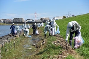 「『舞浜護岸ボランティア清掃（浦安市）』」