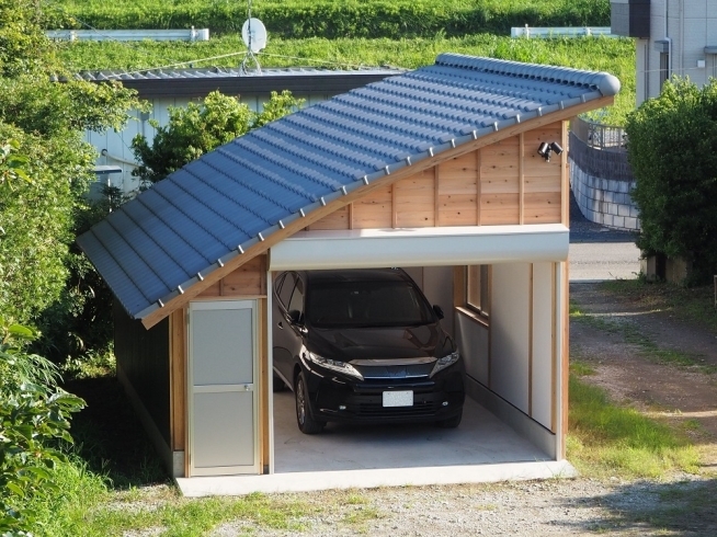 「新築車庫をご紹介します(^^♪」