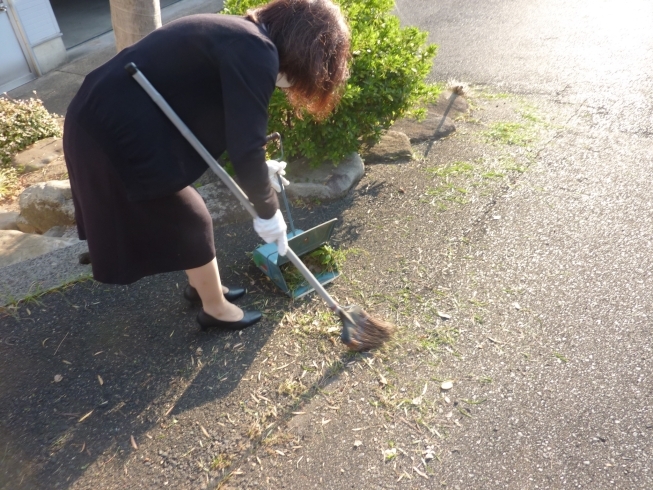 「社員全員で早朝清掃を行いました！」