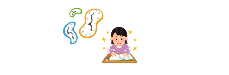 「勉強内容と時間帯。一日のうち、いつ勉強すると身に付きやすくなるのでしょうか。一日の生活のサイクルから、様々な勉強に向き不向きな時間があります。」