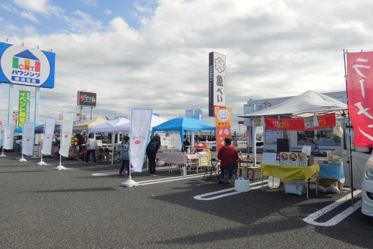 みんな和気あいあい楽しいマルシェ♪「きらきらホットなすしおばらマルシェ御礼！」