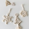 マクラメ編み クリスマス オーナメント】ワークショップの