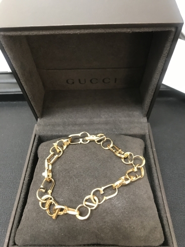 GUCCI ブレスレット「GUCCI ブレスレット お買取いたしました。高価買取【おたからや立場店】」