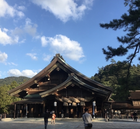 神有月の出雲大社「＊　ミラクル連続だった息子の自転車キャンプ」