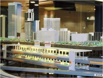 模型電車（実物の1/80）のメトロパノラマ