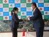 「在留ベトナム人の方々からの被災した友好都市フエ市（ベトナム）に対する義援金贈呈式が行われました」