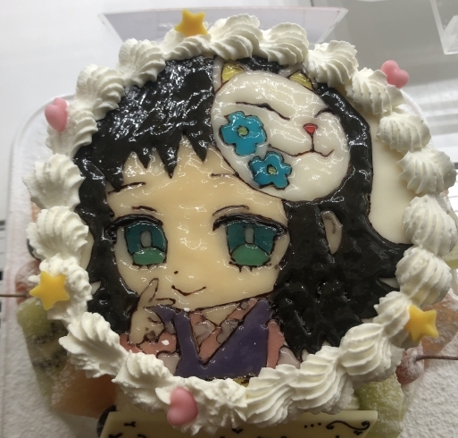 鬼滅の刃のデコレーションケーキ 菓子工房 konomotoのニュース まいぷれ 薩摩川内市 さつま町