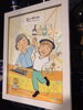 似顔絵のプレゼント「1周年のプレゼントいただきました」