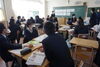 「教育実習生の研究授業です。」