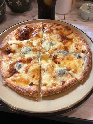 piza「もちもちピザと結城市の伐採風景!!」