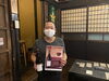 「金ケ崎町の「和洋食道 Ecru」さんへ、5周年のステッカーをお届けに行ってきました！」