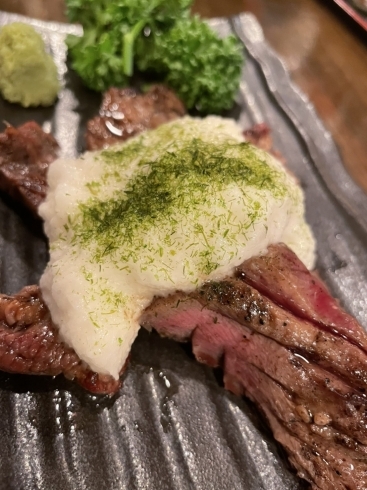 「牛タン焼き山かけ」