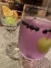 「とっても綺麗な色になります♡珍しい黒クコの実割り焼酎いかがですか(*'▽'*)」
