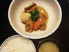 「12月1日(火)一魚一会のおすすめランチは「鶏肉と野菜の旨煮」です♪」
