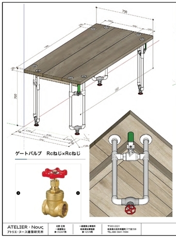 改善した案がこちら「Valve Tableプロジェクト（バルブ打合せ3）」