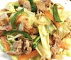 元気になる 肉野菜炒め「元気になる 肉野菜炒め「米津町で腸活ランチが食べられる古民家カフェ」