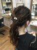「結婚式ヘアアレンジ◡̈⋆*」