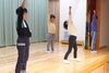 「発表会の練習中」