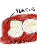 生えたての歯は歯肉がかぶさっています。「はえる途中の歯は虫歯になりやすい　　　予防歯科」