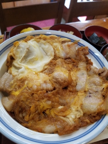 開化丼「豚肉の甘味を堪能してください♪」