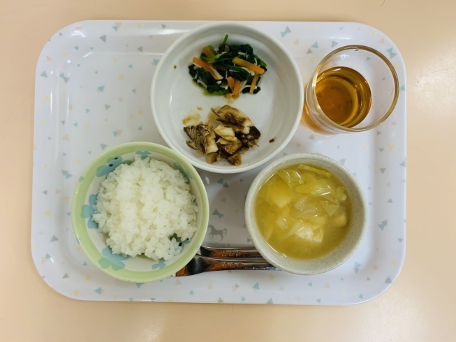 「今日の給食(谷史季保育園) 12月15日」