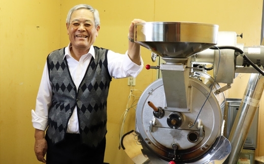 オーナー田中さん「贈り物に♪人気！ピエツコーヒーの自家焙煎コーヒーギフトセット♪ハンドドリップがおすすめ(*^^*)」