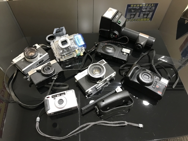 「カメラ　デジカメ　デジタルカメラ　一眼レフ　Canon キヤノン　OLYMPUS オリンパス　フジカ　サンパック　横浜　買取　高価買取　神奈川区横浜駅の買取専門店「おたからや　横浜本店」電話相談無料＆査定無料♪」