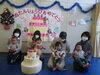 みんなで写真をパチリ!!「今日はお誕生日会がありました。」