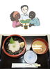 「12月19日土曜日『国際南南協力デー』です。本日のおすすめmenuは✨いか丼……900円…スルメイカです。漁協の食堂で海鮮ランチはいかがでしょうか？」