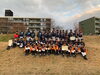 参加選手全員で集合写真「6年生最後の大会「上野杯」」