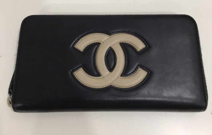 CHANEL エアライン ラウンドジップ長財布「CHANEL サイフ 買取致しました。相鉄横浜の買取専門店　【おたからや 相鉄横浜駅前店】」