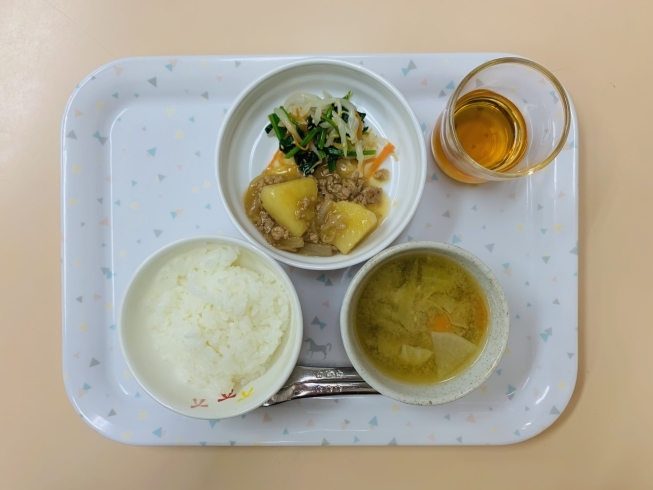 「今日の給食(谷史季保育園) 12月21日」