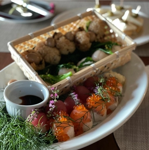 「今日のケータリングは碧南へ　今日もありがとうございました【安城のおしゃれお弁当・オードブル・ケータリングは、due catering～ドゥエ　ケータリング～】」