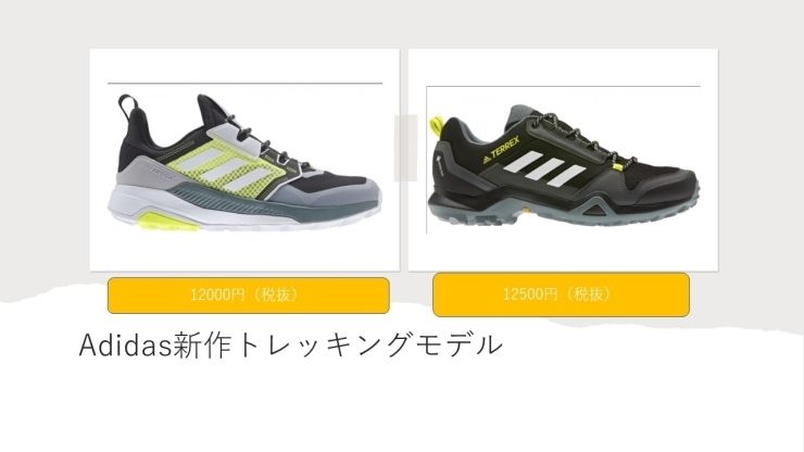 「adidas新作トレッキングモデル入荷しました。」