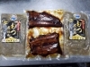 「食事処　すその　年末大特価　うなぎ＆もつ煮込セット　」