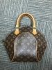 「LOUIS VUITTON LV ルイ・ヴィトン　エリプス　バッグ　トートバッグ　レザー　モノグラム　茶　ブラウン　横浜　買取　高価買取　横浜駅買取無料　横浜鶴屋町の買取専門店「おたからや　横浜本店」　電話相談無料＆査定無料♪ 」