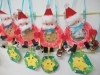クリスマス制作「Merry Christmas‼サンタさんと記念写真をとりました!」