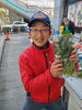 私がカラフル野菜の小山農園、小山三佐男です！「⭐カラフル野菜の小山農園、高島屋『立川マルシェ』に登場⭐」