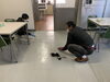 墨出し「研電社応接改修工事　No.2」