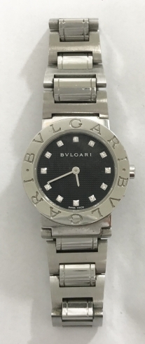 BVLGARI ブルガリダイヤインデックスブラック「BVLGARI 時計 お買取いたしました。高価買取【おたからや立場店】」