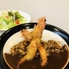 天使の海老フライカレーライス