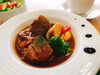 大山ポークのデミグラスソース煮込み「シェフのおすすめランチセット＜肉料理＞」
