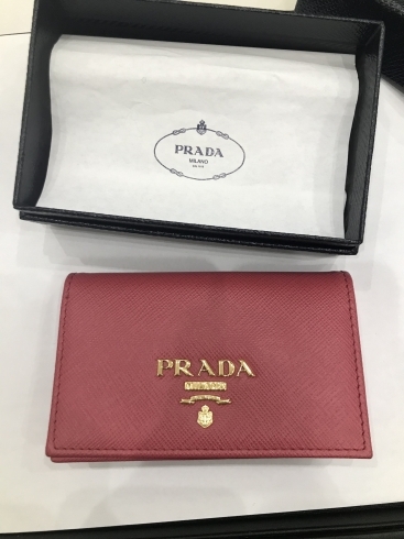 PRADA サフィアーノカードケース「【PRADA 高価買取】品川区武蔵小山の買取専門店「おたからや　パークシティ武蔵小山ザモール店」電話相談無料＆査定無料♪」