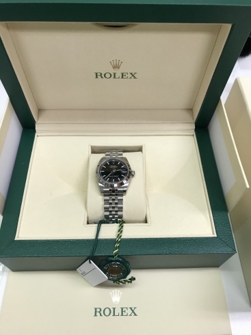 ROLEX ロレックス　DATEJUST 「ROLEX ロレックス　DATEJUST デイトジャスト　178274　オイスターパーペチュアル　黒文字盤　横浜　買取　高価買取　横浜駅買取無料　横浜鶴屋町の買取専門店「おたからや　横浜本店」　電話相談無料＆査定無料♪」