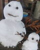 雪だるま「急遽、休診日になりますm(_ _)m」