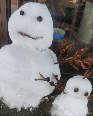 雪だるま「急遽、休診日になりますm(_ _)m」